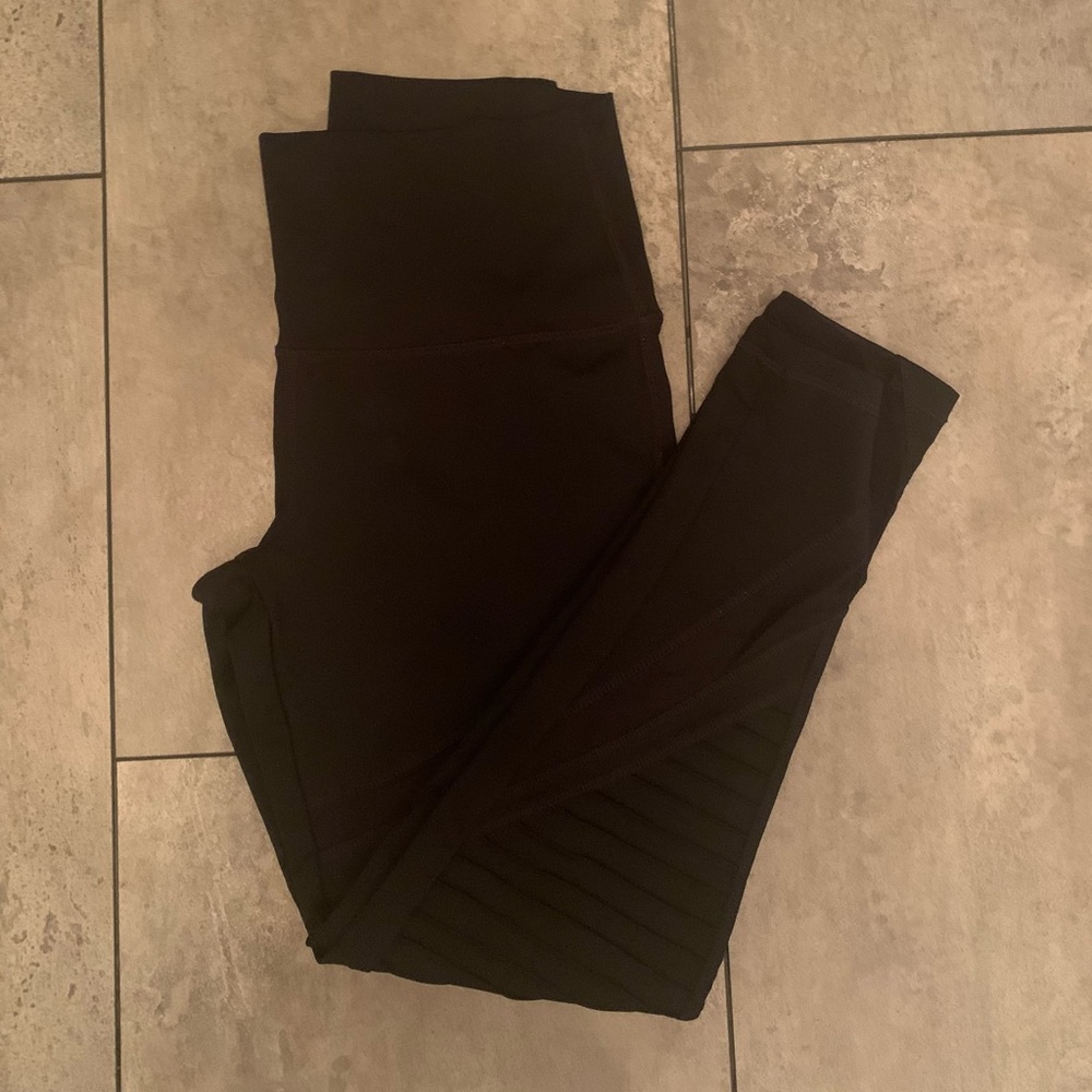 Aerie Black Moto Leggings
